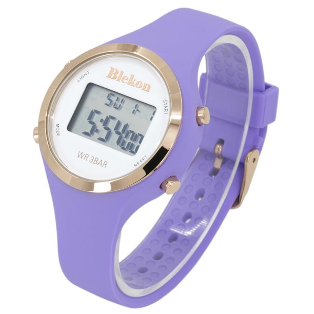 Blekon Orginal Outdoor Sports Womens Digital Watch LightUp Ladies