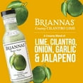 thumbnail image 6 of (2 pack) Briannas Home Style Creamy Cilantro Lime, 12 oz Bottle, 6 of 6