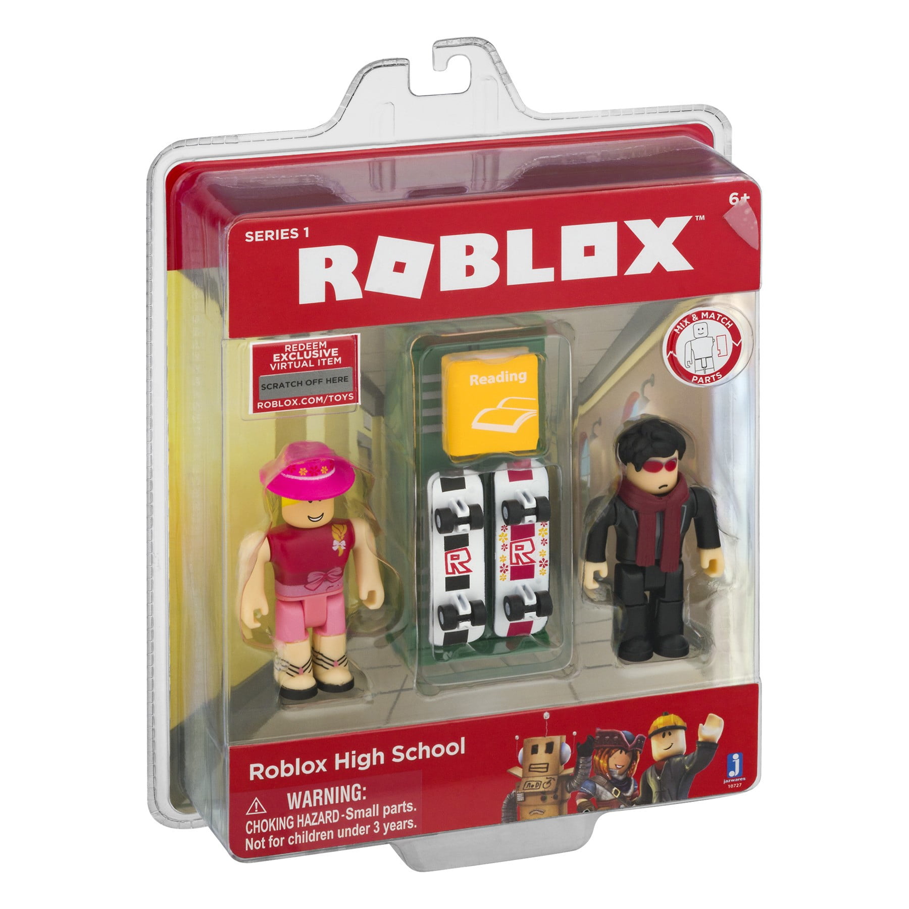 Roblox Action Collection Roblox High School Game Pack Includes Exclusive Virtual Item Walmart Com Walmart Com - roblox high school clothing codes hair