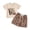 Z03-Khaki, variant on Ymyiu Toddler Summer Outfits Boy Toddler Boy Outfit Little Boy T-shirt Shorts Set Baby Summer Clothes 12-18 Months (White,12-18 Months)