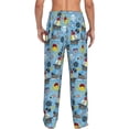 thumbnail image 3 of Goofa Pirate Marine Animals Printed Soft Pajama Pants for Men, Wide Leg Comfy Casual Lounge Yoga Pants-Small, 3 of 9
