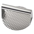 thumbnail image 1 of Presse à Burger Ronde en Acier Inoxydable Presse à Burger Plaque de Cuisson Presse à Hamburger Presse pour Gril pour BBQ, 1 of 8