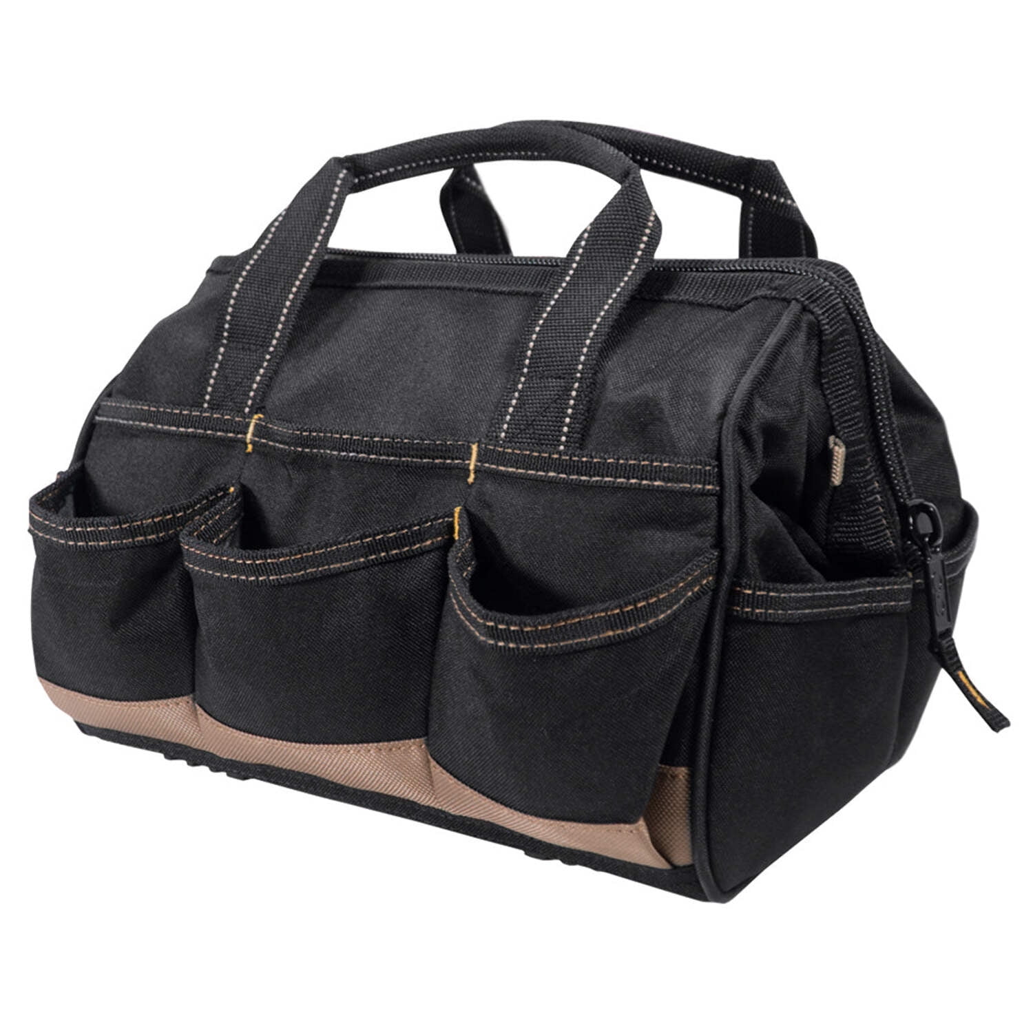 Clc Tote Bag 3 Pockets 12 " Lx8 " Wx9 " H, 8 " W, 8 " X 3 "