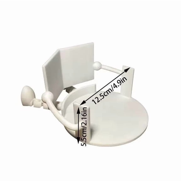 Tepsmf Printed Desktop Ornament Book Reading Figure Paper Towel Holder Stand For Home Office Shelf Tabletop Decor