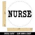 thumbnail image 2 of Nurse Fun Text Rubber Stamp for Scrapbooking Crafting Stamping - Medium 1 Inch, 2 of 7