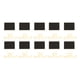 thumbnail image 1 of Tablero de Notas ANGGREK Mini pizarra de madera 10PCS con clip de soporte, 1 of 8