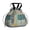 Black, variant on Bohemian Lunch Bag Drawstring Polyester Reusable Cinch Sack Travel Work School