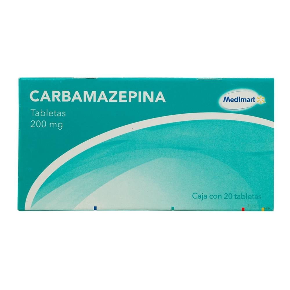 Carbamazepina Medimart 200 mg, 20 tabletas | Bodega Aurrera en línea