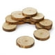 thumbnail image 4 of 50 piezas de rodajas de madera de árbol natural para decoración de bodas, Navidad y hogar., 4 of 4