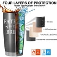 thumbnail image 6 of Father of Bride Tumbler,Double Wall Stainless Steel Vacuum Insulated Water Botter Cups- Gifts for Bridal Shower,Bachelor Party,Bachelorette,Engagement,Wedding(20 oz, Father of Bride), 6 of 6