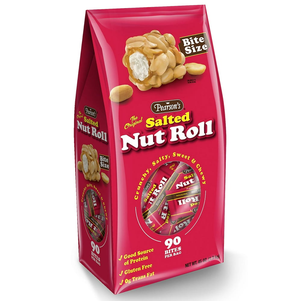 Pearson s Salted Nut Roll Bite Size 90 Pk Walmart Walmart pearson-s-salted-nut-roll-bite-size-90-pk-walmart-walmart