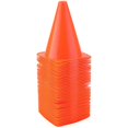 thumbnail image 1 of 10 Pack Traffic Cone, Plastic Soccer Training Cones For Outdoor Activity & Festive Events, Orange, 1 of 4