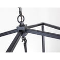 thumbnail image 4 of Maddox 6 light Black chandelier, 4 of 12