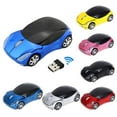 thumbnail image 5 of MORESEC under $5 6Pcs Wireless Optical Mouse, Car Shaped Wireless Mouse, 2.4GHz 1200DPI Optical Gaming Mouse, Portable USB Laptop Computer Mouse, Silent Click Ergonomic PC Tablet Accessory, 5 of 9