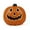Orange, variant on Halloween LED Pumpkin Jack-O-Lantern, Battery Operated, Indoor Outdoor Decor, for Halloween and Thanksgiving Decorations, Home Yard, Medium Size (8.7"W x 7.9"H)