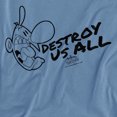 thumbnail image 2 of Grim Adventures of Billy & Mandy Destroy Us All Women's T Shirt, Carolina Blue, Small, 2 of 6