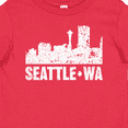 thumbnail image 4 of Inktastic Seattle Skyline Grunge Boys or Girls Baby T-Shirt, 4 of 5