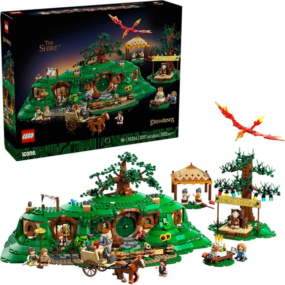 LEGO Icons The Lord of The Rings: The Shire Building Set -10354