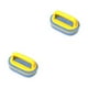 thumbnail image 4 of Naiovety Cepillo de esponja portátil de mano con mango de plástico, cepillos inodoros para interior, hogar, cocina, suelo, fregadero, herramienta de Amarillo 2piezas Naiovety CBP159058, 4 of 6