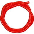 thumbnail image 1 of 10 Ft Silicone Vacuum Tubing, 1/4" (6mm) Inner Diameter High Performance Vacuum Hose Line, High Temperature 130PSI Max Pressure Tubing Hose for Vehicle Radiator Engine (Red), 1 of 6