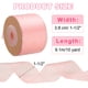 thumbnail image 2 of Cinta de Organza con Alambre Uxcell, Rosa Brillante de 1-1/2 Pulgadas x 10 Yardas, Tela Sedosa para Manualidades, 2 of 7