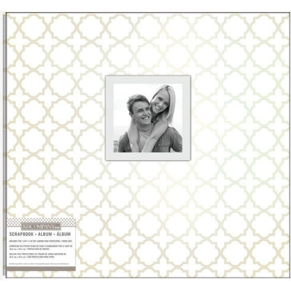 KCO ALBUM WHTE PEARL, SCRAPBOOK
