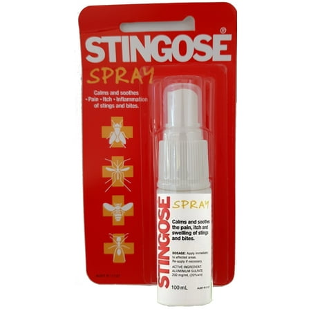 Stingose Spray – Fast Relief of Pain, Itch and Swelling from Bug Bites and Stings. #1 Treatment in Australia. 25