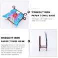 thumbnail image 3 of Iron Napkin Rack Butterfly Napkin Holder Tabletop Freestanding Tissue Dispenser Paper Towel Stand Butterfly Table Deocr for Kitchen Countertop Dining Picnic Table Decorations, 3 of 8