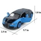 thumbnail image 4 of Cars,1:32 Bugatti Veyron Alloy Diecast Cars with Light&Sound, 4 of 4