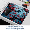 thumbnail image 6 of Tree Printed Square Mousepad Desk Pad Desk Mat, 8.3x9.8 Inch, Non-Slip Rubber Bottom, Suitable for Office and Gaming, 6 of 6