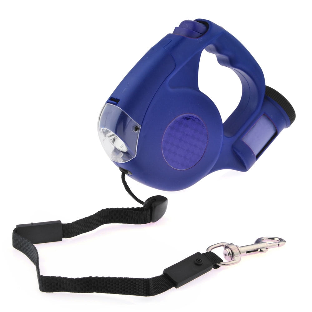 Finepet Products Retractable Dog Leash with BuiltIn Flashlight