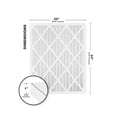 thumbnail image 4 of 20x24x1 MERV 8 Air Filter/Furnace Filters (4 Pack), 4 of 5