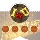 thumbnail image 5 of Luz de noche Docooler Letrero de letras de pie con luz Led del alfabeto con bombillas brillantes Lámpara de noche para cumpleaños Navidad Boda Fiesta en casa Decoración de barra Docooler Luz de noche, 5 of 7