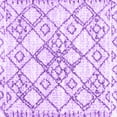 thumbnail image 1 of Ahgly Company Indoor Square Abstract Purple Contemporary Area Rugs, 5' Square, 1 of 4