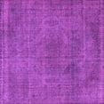 thumbnail image 1 of Ahgly Company Indoor Square Oriental Pink Industrial Area Rugs, 5' Square, 1 of 4