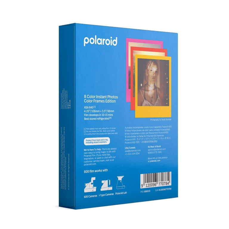 Polaroid Color 600 Film - Pack of 8 Sheet - San Jose Camera