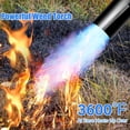 thumbnail image 5 of Propane Torch Weed Burner Kit,High Output with Storage Bag,Heavy Duty Self Igniter Blow Torch with Turbo Trigger and 10FT Hose,Flamethrower for Weeding,Roofing,Melting Ice(33')$$Garden &, 5 of 11
