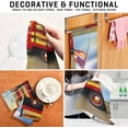 thumbnail image 2 of American USA Flag Tea Towels Set of 6 Red Truck Kitchen Dish Cloth with Hanging Loop, 18"x28"Lint-Free Absorbent Towel for Kitchen Drying Wiping and Cleaning, 2 of 5