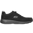 thumbnail image 3 of Skechers Mens Dynamight 2.0 Action Leather Memory Foam Lace Up Trainers, 3 of 6