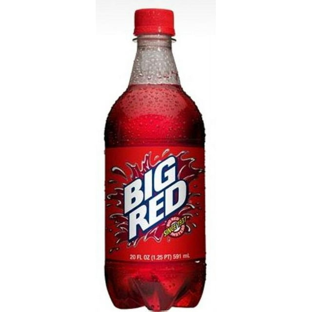 Big Red Soda Soft Drink, 20Ounce (Pack of 24)