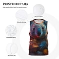 thumbnail image 3 of Sikiie Forest Koala Basketball Jersey Reversible Men's Mesh Athletic Sports Shirts Training Practice S-4XLSmall, 3 of 6