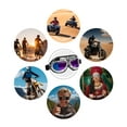 thumbnail image 7 of CRG Sports Vintage Bike Aviator Pilot Motorcycle Cruiser Scooter Goggles, 7 of 7