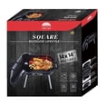 thumbnail image 2 of J&V TEXTILES BBQ Square Grill, 14 Inch Portable Charcoal Grill, Lightweight Grill for Barbecue Party, Dual Vents for Temp & Charcoal Control, 2 of 4