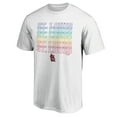 thumbnail image 2 of Men's White St. Louis Cardinals City Pride T-Shirt, 2 of 3