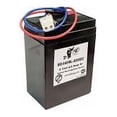 thumbnail image 2 of BatteryGuy Battery BG-645F1 - 6V 4.5AH Replacement for Ross Products Patrol Pump battery, 2 of 2
