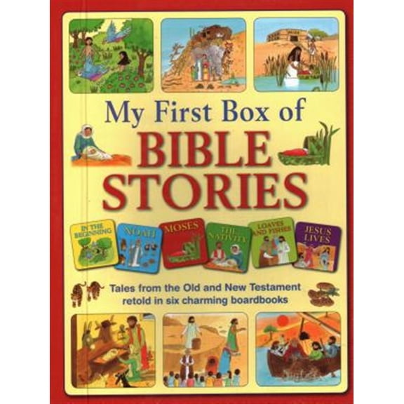 Pre-Owned My First Box of Bible Stories: Tales from the Old and New Testament Retold in Six Charming Boardbooks