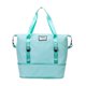 thumbnail image 1 of Bolsa isotérmica 2 en 1, suave y portátil, para el almuerzo, la playa, viajes, bebidas, con capacidad para 24 latas, 1 of 3