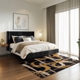 thumbnail image 2 of Milliken Residency Area Rug CAPSULE SWISH Capsule Swish Black Modern, 7' x 10', 2 of 5