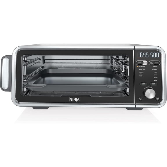 Horno Ninja SP300C Foodi - Horno de freír de aire de doble calor 10 en 1, horno de encimera, asar, 1800 vatios