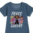 thumbnail image 3 of LOL OMG! Fashion Dolls - Fierce Queens - Toddler & Youth Girls Fleece Dress, 3 of 5